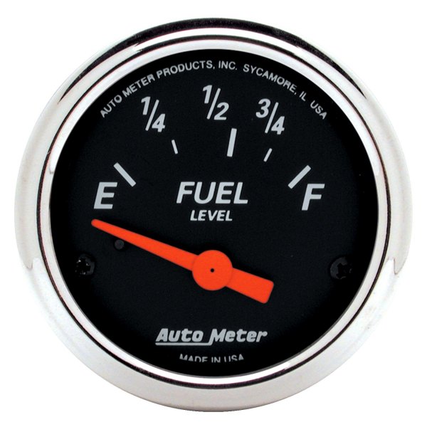 Auto Meter® - Designer Black Series 2-1/16" Fuel Level Gauge
