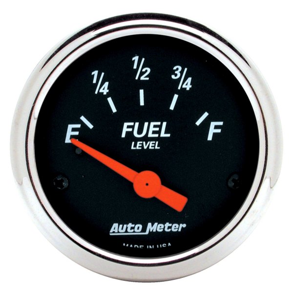 Auto Meter® - Designer Black Series 2-1/16" Fuel Level Gauge