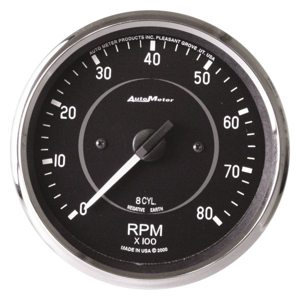 Auto Meter® - Cobra Series 4" In-Dash Tachometer Gauge, 0-8,000 RPM