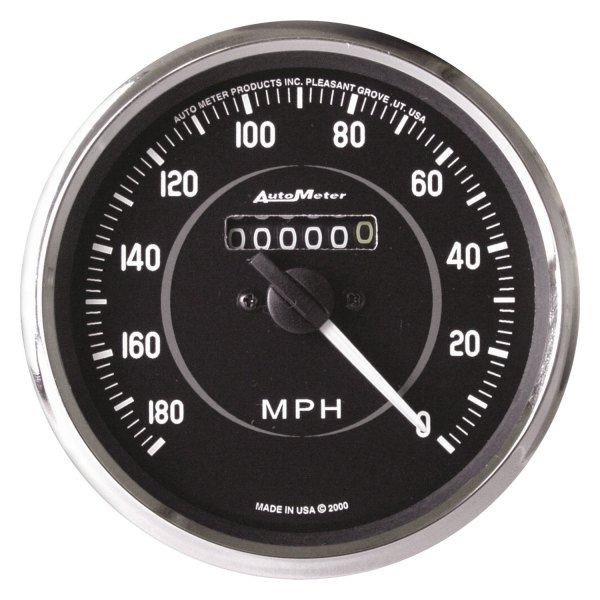 Auto Meter® - Cobra Series 4" Speedometer Gauge, 0-180 MPH