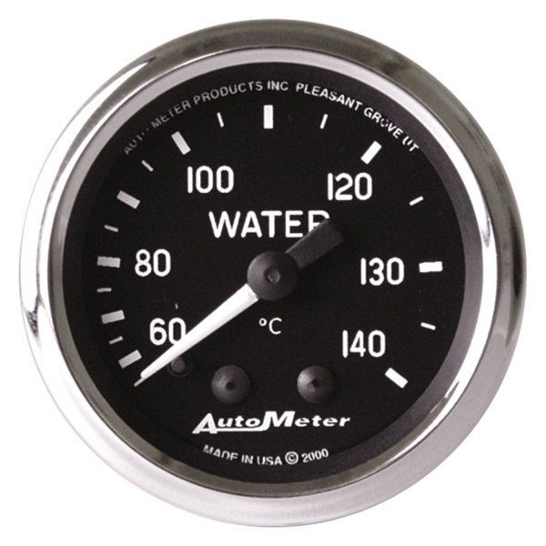 Auto Meter® - Cobra Series 2-1/16" Water Temperature Gauge, 60-140 C