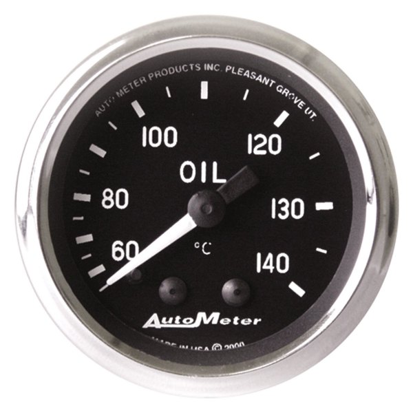 Auto Meter® - Cobra Series 2-1/16" Oil Temperature Gauge, 60-140 C