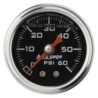 Auto Meter® - Auto Gage Series 1-1/2" Pressure Gauge, 0-60 PSI