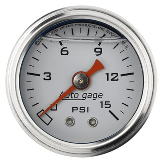 Auto Meter® - Auto Gage Series Liquid-Filled Pressure Gauges