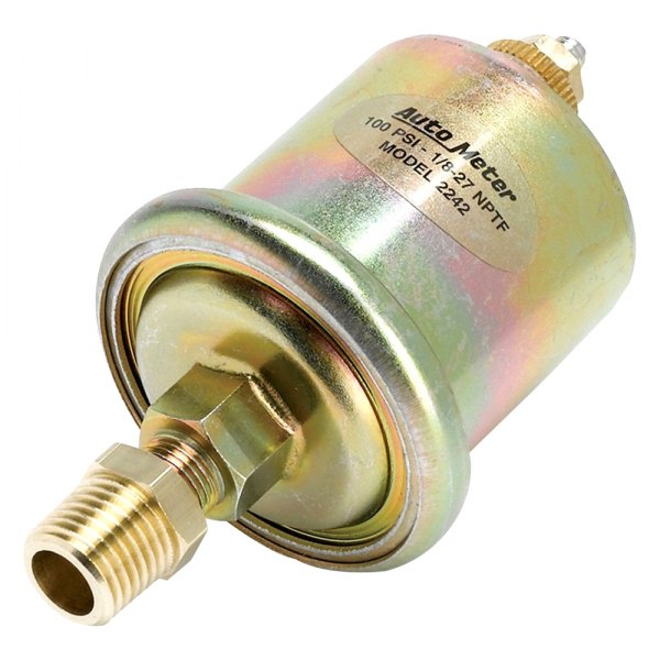 Auto Meter® - Oil Pressure Sensor, 0-100 PSI, 1/8" NPT Male