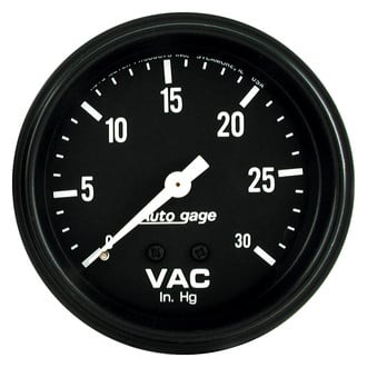 Auto Meter® - Auto Gage Series Vacuum Gauges