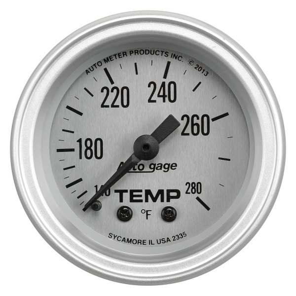 Auto Meter® - Auto Gage Series 2-1/16" Water Temperature Gauge, 140-280 F