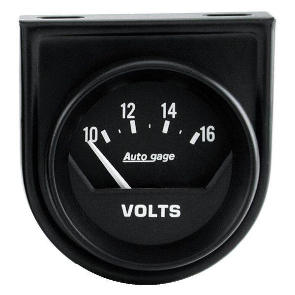Auto Meter® - Auto Gage Series 2-1/16" Voltmeter Gauge, 10-16V