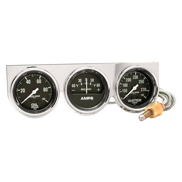 Auto Meter® - Auto Gage Series 2-5/8" Gauge Console Kit
