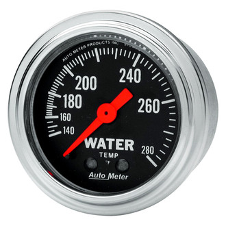 Auto Meter® - Traditional Chrome Series Water Temperature Gauges