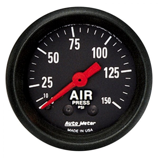 Auto Meter® - Z-Series 2-1/16" Air Pressure Gauge, 0-150 PSI