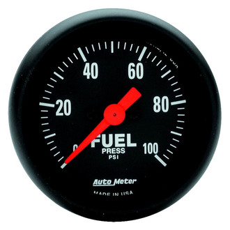 Auto Meter® 2663 - Z-Series 2-1/16" Fuel Pressure Gauge, 0-100 PSI
