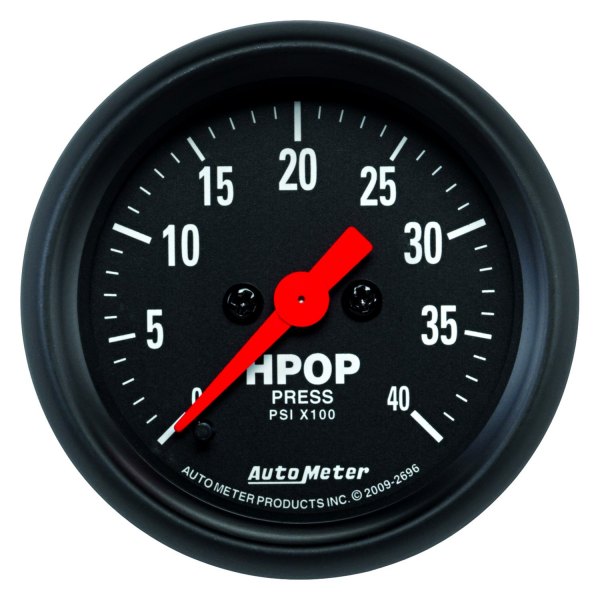 Auto Meter® - Z-Series 2-1/16" HPOP Pressure Gauge, 0-4K PSI