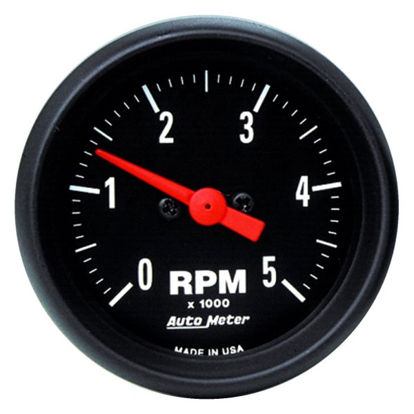 Auto Meter® - Z-Series 2-1/16" In-Dash Tachometer Gauge, 0-5,000 RPM
