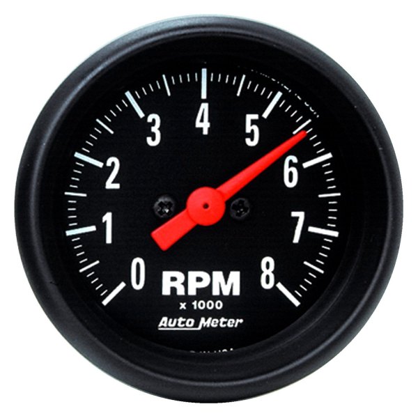Auto Meter® - Z-Series 2-1/16" In-Dash Tachometer Gauge, 0-8,000 RPM