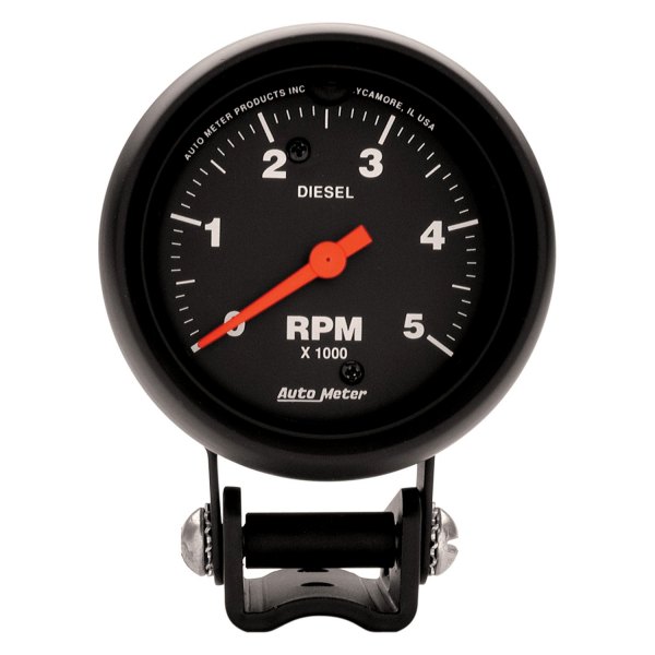 Auto Meter® - Z-Series 2-5/8" Pedestal Tachometer Gauge, 0-5,000 RPM