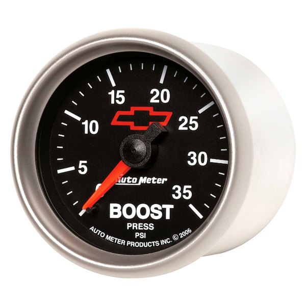 Auto Meter® 3604 00406 Gm Black Series 2 116 Boost Gauge 0 35 Psi