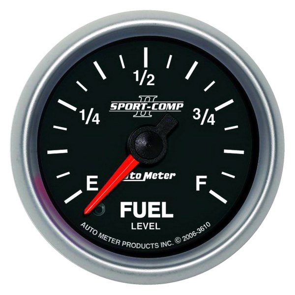 Auto Meter® - Sport-Comp II Series 2-1/16" Fuel Level Gauge
