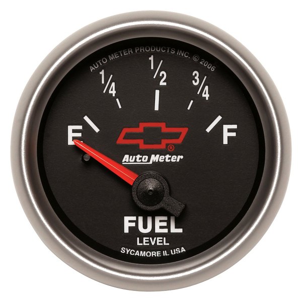 Auto Meter® - GM Black Series 2-1/16" Fuel Level Gauge