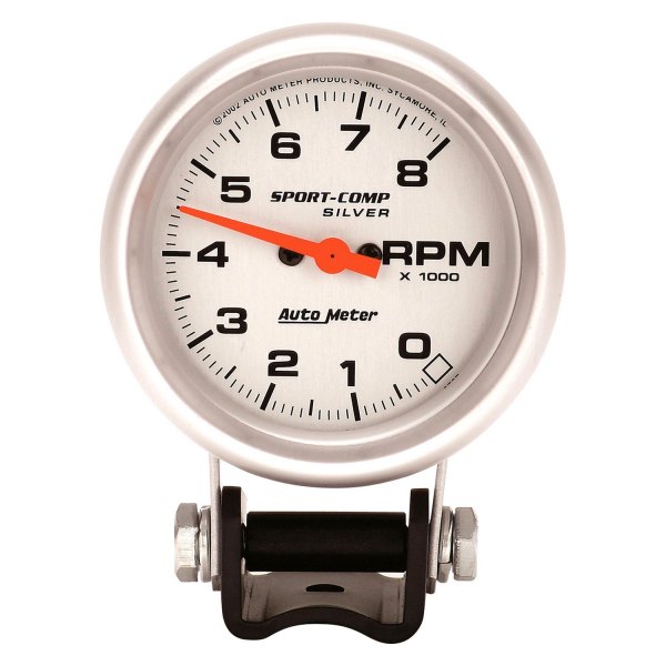 Auto Meter® - Ultra-Lite Series 2-5/8" Pedestal Tachometer Gauge, 0-8,000 RPM