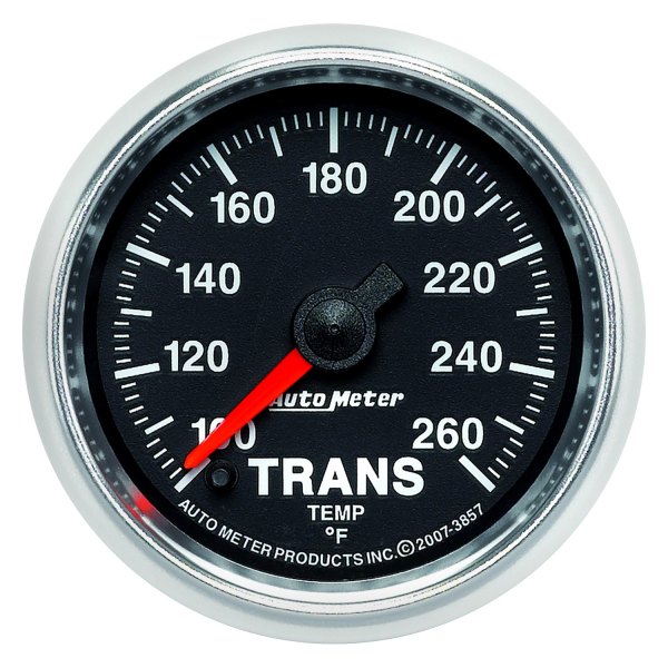 Auto Meter® - GS Series 2-1/16" Transmission Temperature Gauge, 100-260 F