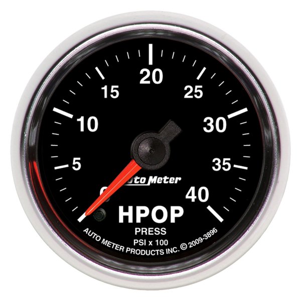 Auto Meter® - GS Series 2-1/16" HPOP Pressure Gauge, 0-4K PSI