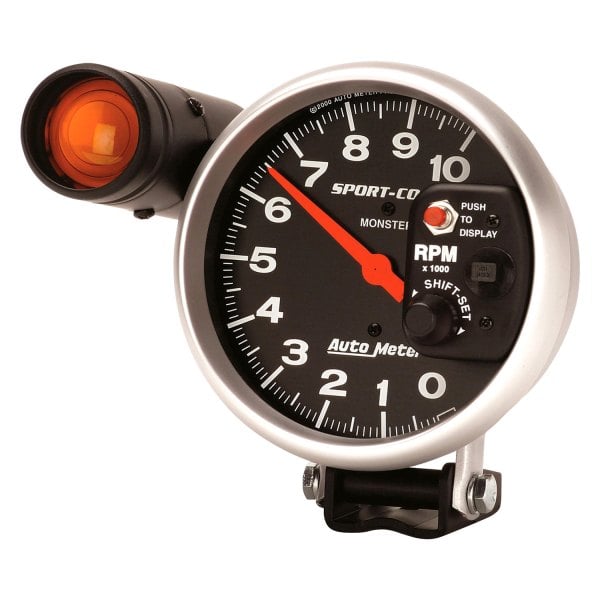 Auto Meter 3441 Sport-Comp Mechanical Oil Temperature Gauge - 2-1/16", 100-300°F, With Sender