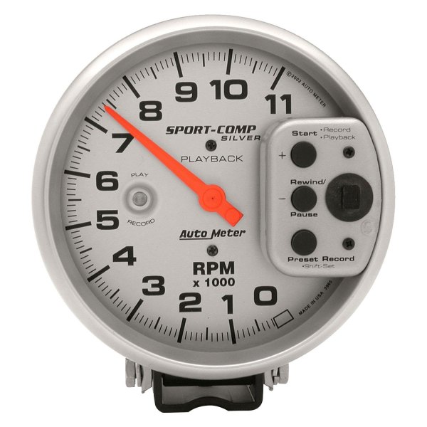 Auto Meter® - Ultra-Lite Series 5" Pedestal Tachometer Gauge, 0-11,000 RPM