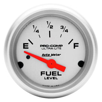 Auto Meter® 4314 - Ultra-Lite Series 2-1/16" Fuel Level Gauge
