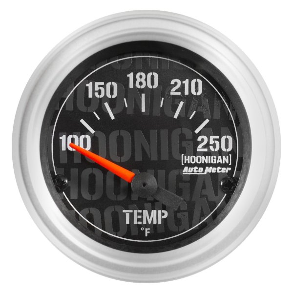 Auto Meter® - Hoonigan Series 2-1/16" Water Temperature Gauge, 100-250 F
