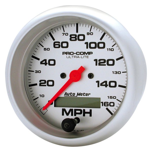 Auto Meter® - Ultra-Lite Series 3-3/8" Speedometer Gauge, 0-160 MPH