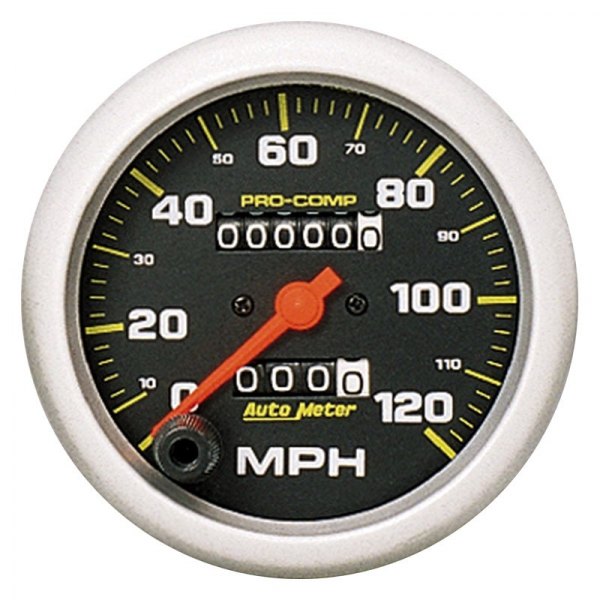 Auto Meter® - Pro-Comp Series 3-3/8" Speedometer Gauge, 0-120 MPH