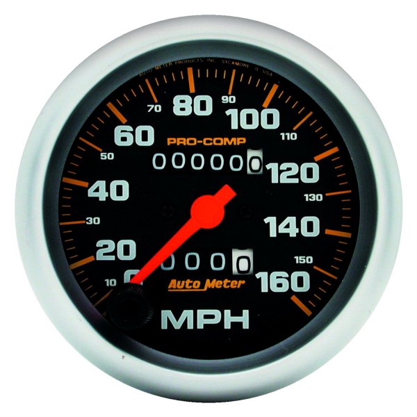 Auto Meter® - Pro-Comp Series 3-3/8" Speedometer Gauge, 0-160 MPH