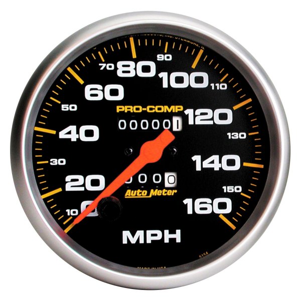 Auto Meter® - Pro-Comp Series 5" Speedometer Gauge, 0-160 MPH