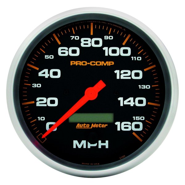 Auto Meter® - Pro-Comp Series 5" Speedometer Gauge, 0-160 MPH