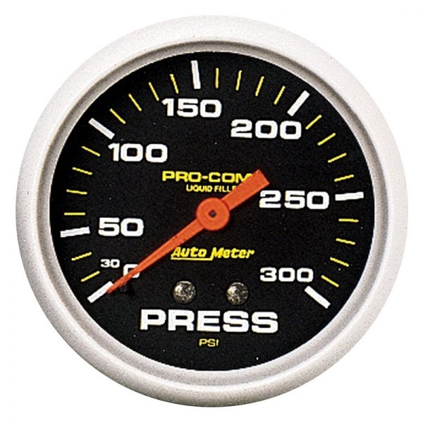 Auto Meter® - Pro-Comp Series 2-5/8" Pressure Gauge, 0-300 PSI