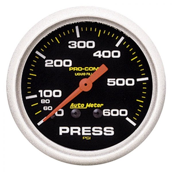 Auto Meter® - Pro-Comp Series 2-5/8" Pressure Gauge, 0-600 PSI