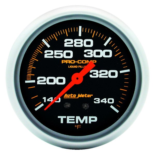 Auto Meter® - Pro-Comp Series 2-5/8" Temperature Gauge, 140-340 F