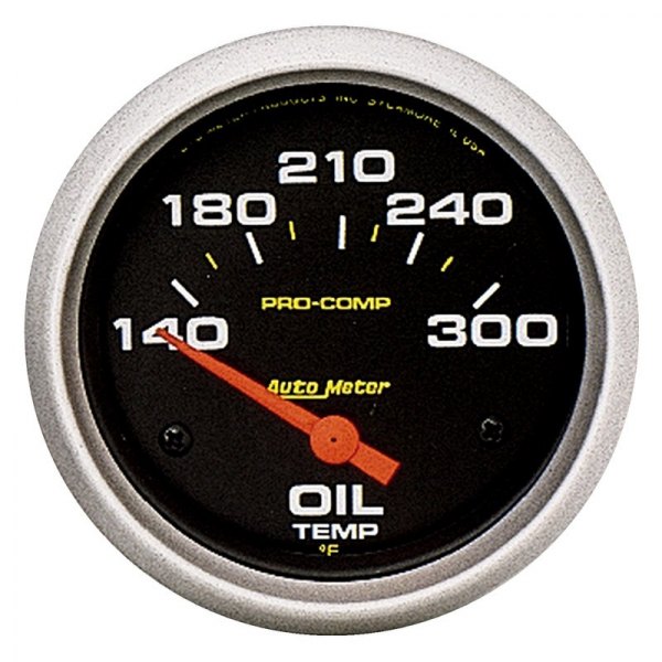 Auto Meter® - Pro-Comp Series 2-5/8" Oil Temperature Gauge, 140-300 F