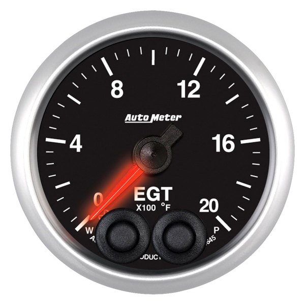 Auto Meter® - Elite Series 2-1/16" EGT Pyrometer Gauge, 0-2000 F