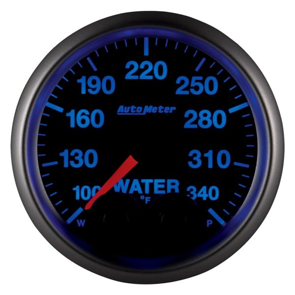 Auto Meter® - Elite Series 2-1/16" Water Temperature Gauge, 100-340 F
