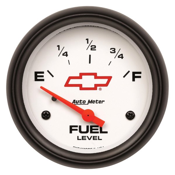 Auto Meter® - GM White Series 2-5/8" Fuel Level Gauge