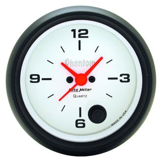 Auto Meter® - Phantom Series Clock Gauges
