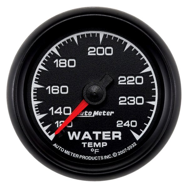 Auto Meter® - ES Series 2-1/16" Water Temperature Gauge, 120-240 F