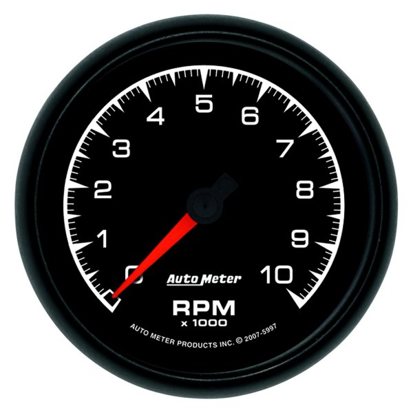 Auto Meter® - ES Series 3-3/8" In-Dash Tachometer Gauge, 0-10,000 RPM