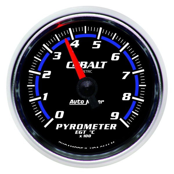 Auto Meter® - Cobalt Series 2-1/16" EGT Pyrometer Gauge, 0-900 C