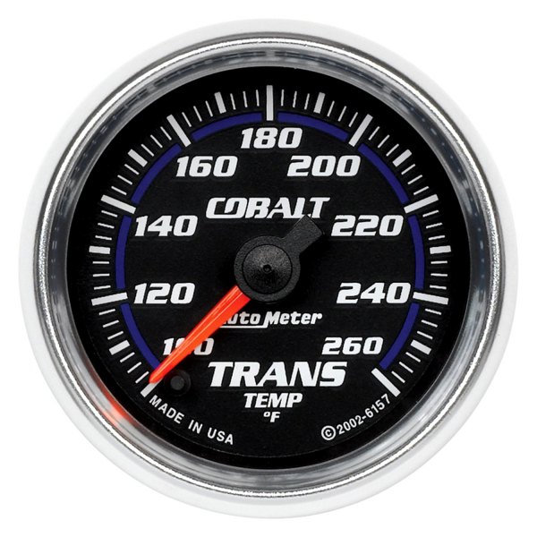 Auto Meter® - Cobalt Series 2-1/16" Transmission Temperature Gauge, 100-260 F