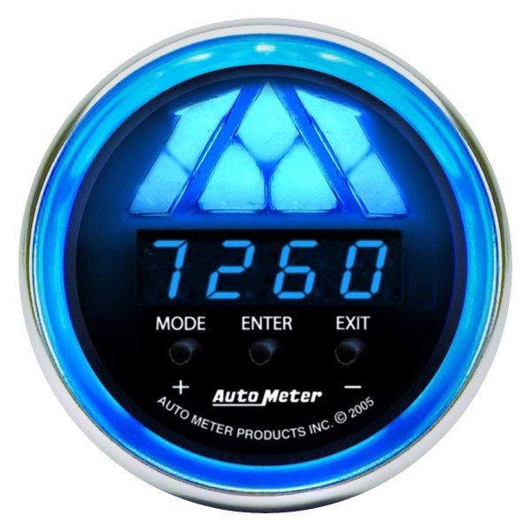 Auto Meter® - Cobalt Digital Series 2-1/16" Shift Light Gauge, 0-16000 RPM