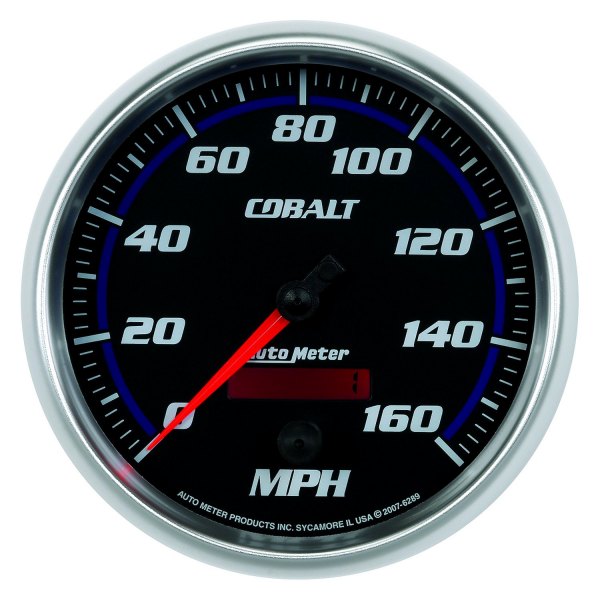 Auto Meter® - Cobalt Series 5" Speedometer Gauge, 0-160 MPH