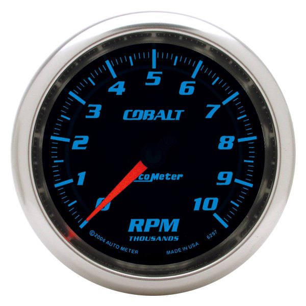 Auto Meter® - Cobalt Series 3-3/8" In-Dash Tachometer Gauge, 0-10,000 RPM